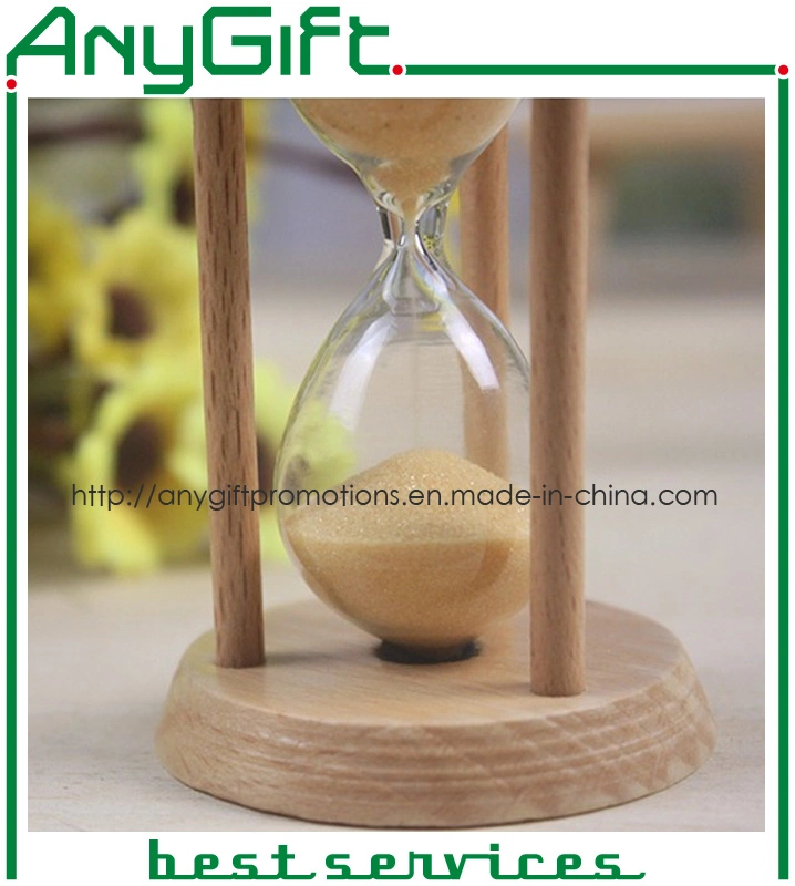 Wooden Hourglass with Customized Logo