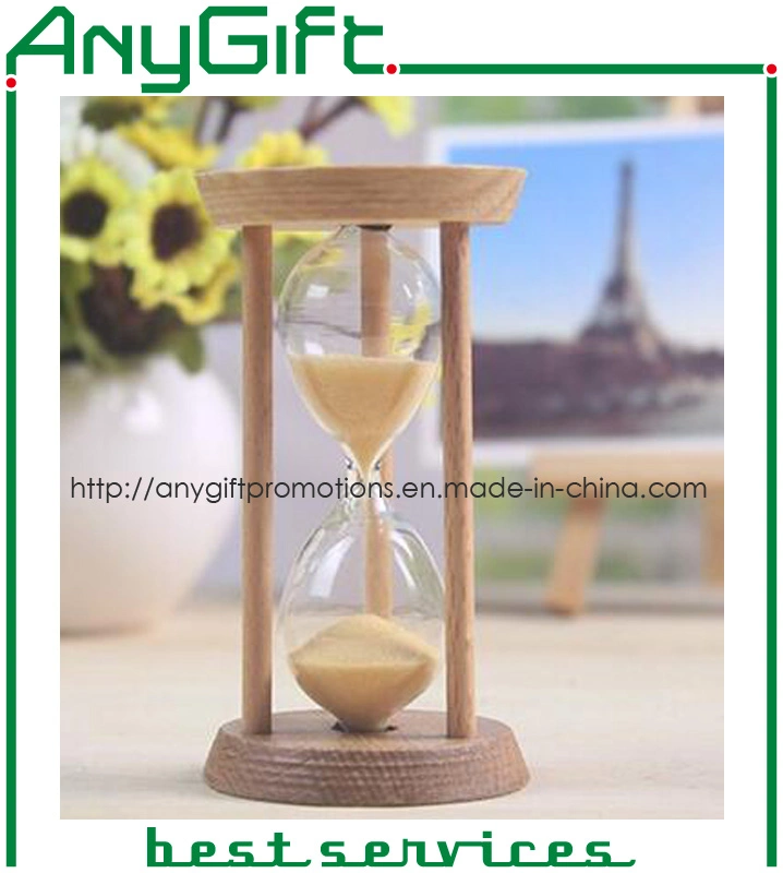 Wooden Hourglass with Customized Logo